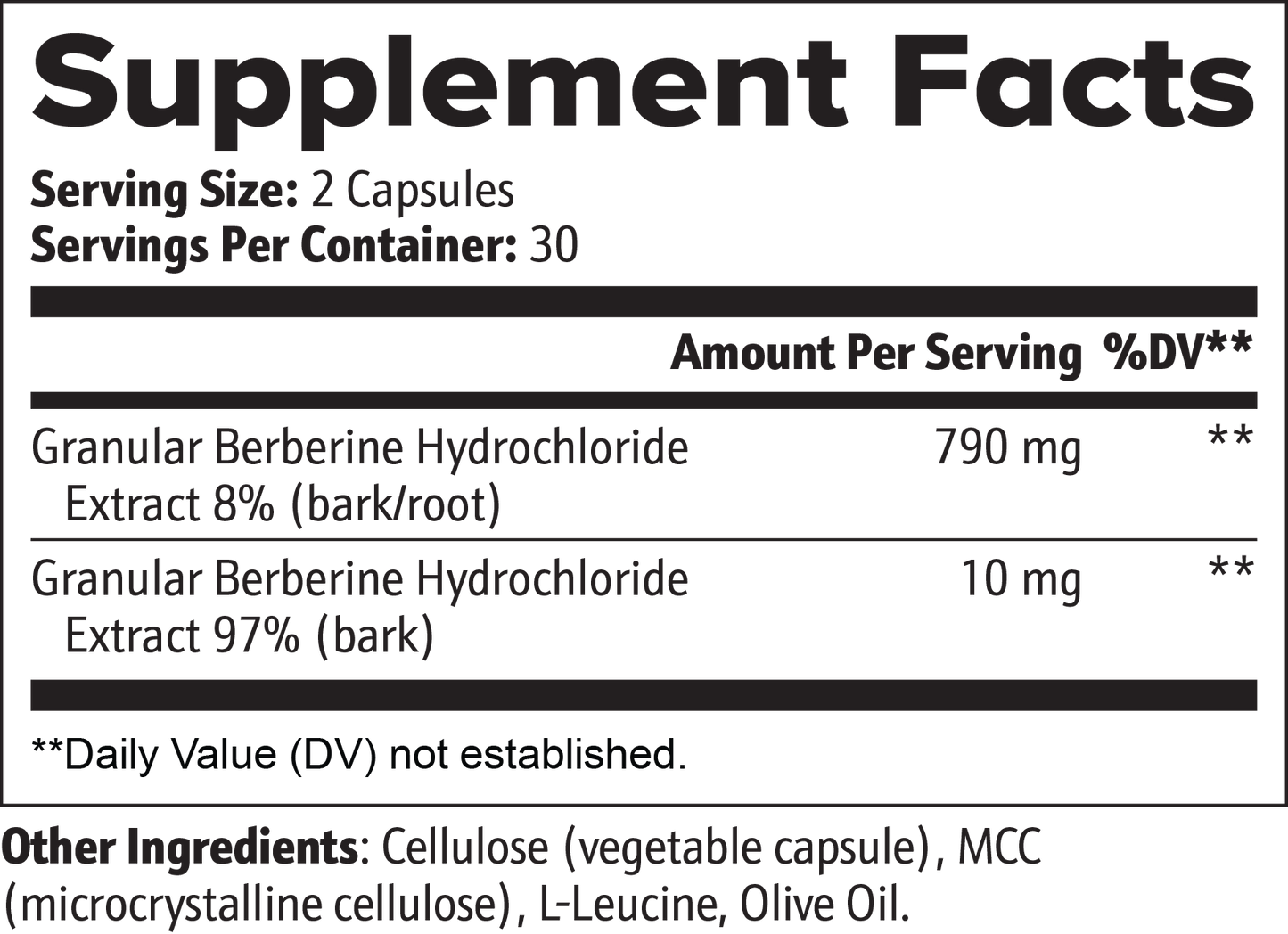Berberine – Metabolic Health Support