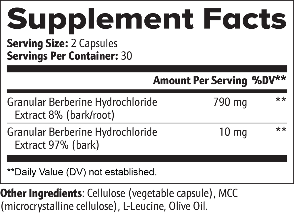 Berberine – Metabolic Health Support