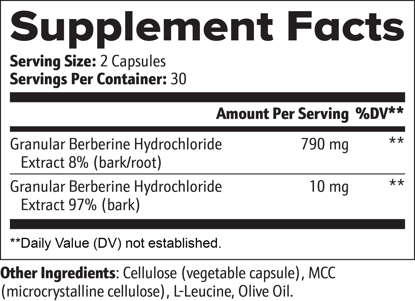 Berberine – Metabolic Health Support